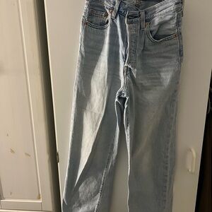 Levi’s ribcage straight jeans